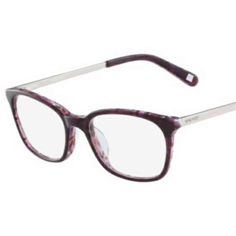 NINE WEST PURPLE TORTOISE Eyeglasses